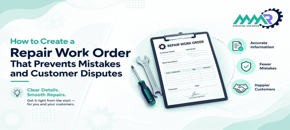How to Create a Repair Work Order That Prevents Mistakes and Customer Disputes
